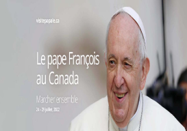 Le Pape François en voyage au Canada du 24 au 30 juillet